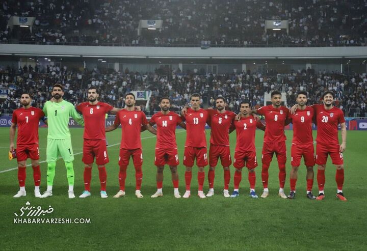 بازیکنان ایران؛ ازبکستان - ایران