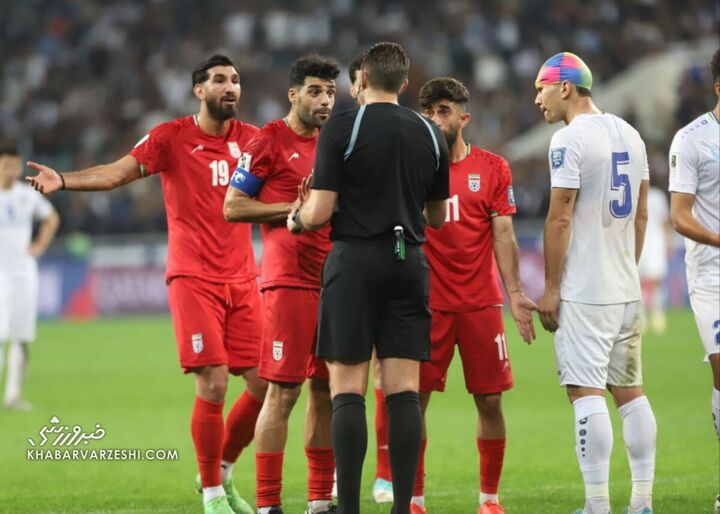 رد شدن پنالتی ایران؛ ازبکستان - ایران
