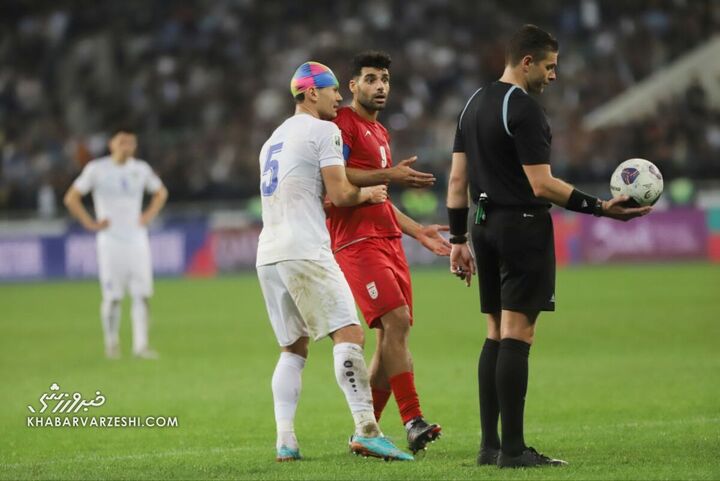 رد شدن پنالتی ایران؛ ازبکستان - ایران
