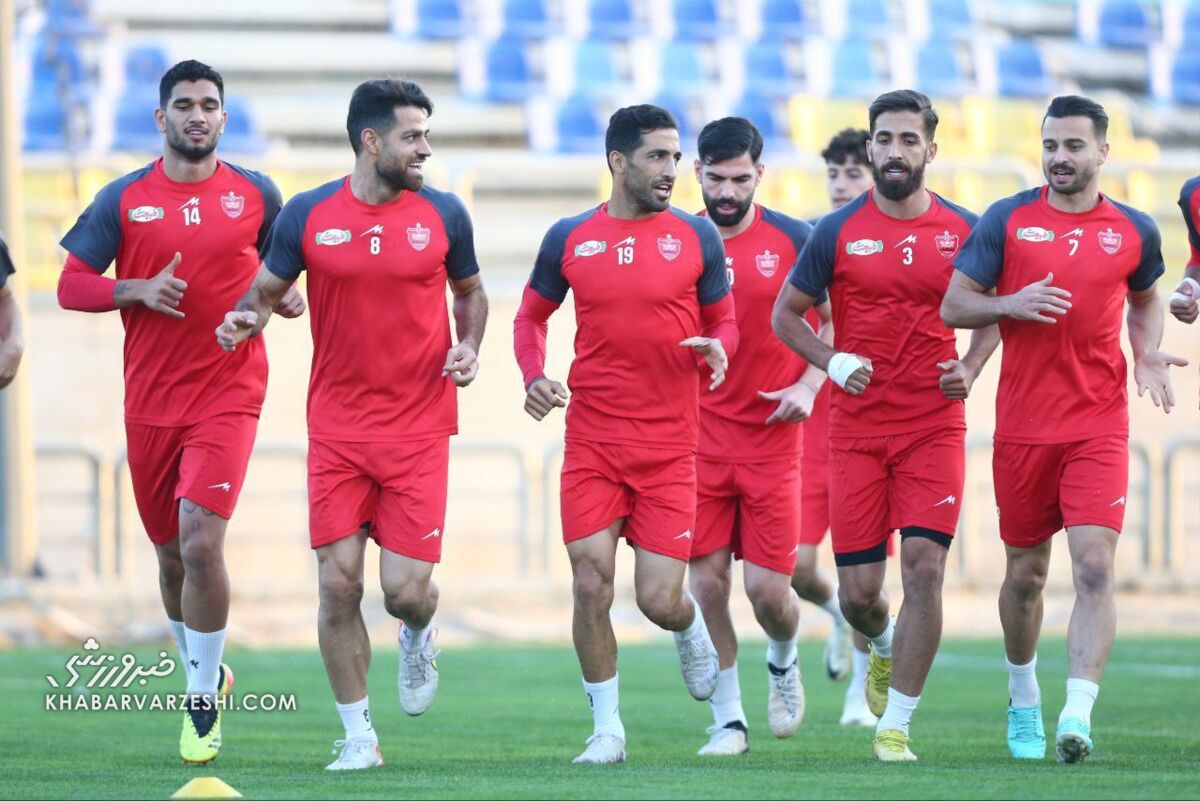 آغاز تمرینات پرسپولیس پس از استراحت ۴ روزه +عکس