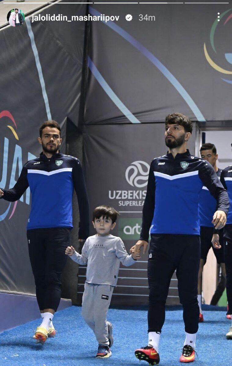 عکس| ماشاریپوف و اورونوف در لحظهای خاص کنار یکدیگر