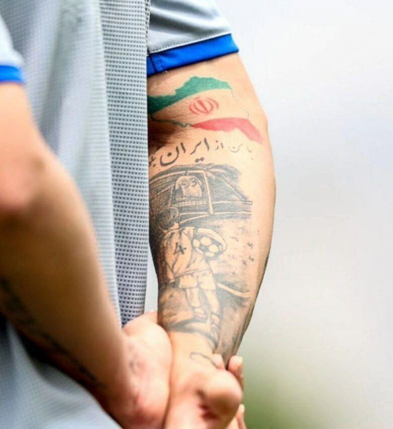 شیوع عجیب خالکوبی بین فوتبالیستها/ از مارمولک نیکبخت رسیدیم به کریخوانی برای رقیب!