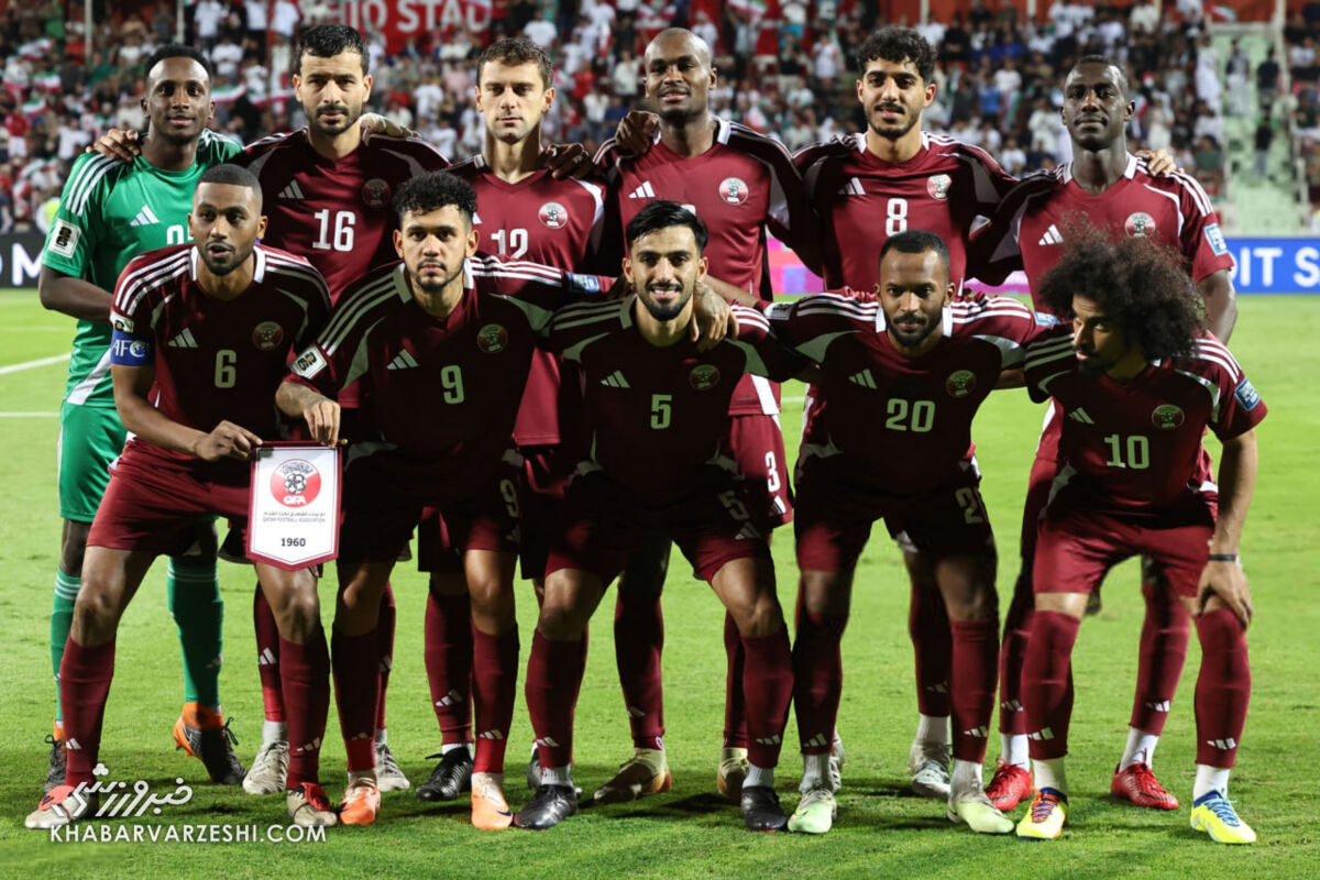 عکس تیمی قطر