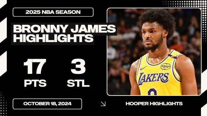 ویدیو| اجرای برونی جیمز مسترکلاس مبتدی در آخرین بازی پیش فصل ویدیو| اجرای برونی جیمز مسترکلاس مبتدی در آخرین بازی پیش فصل