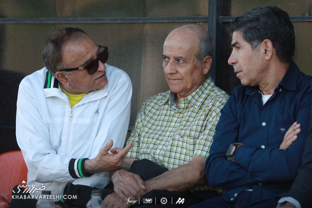 عکس| پیشکسوتان سپاهان در جمع طلاییپوشان