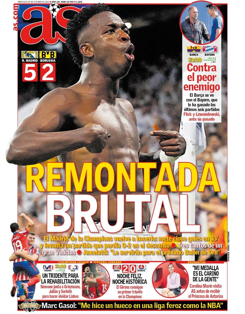 روزنامه آ اس| بازگشت وحشیانه روزنامه آ اس| بازگشت وحشیانه