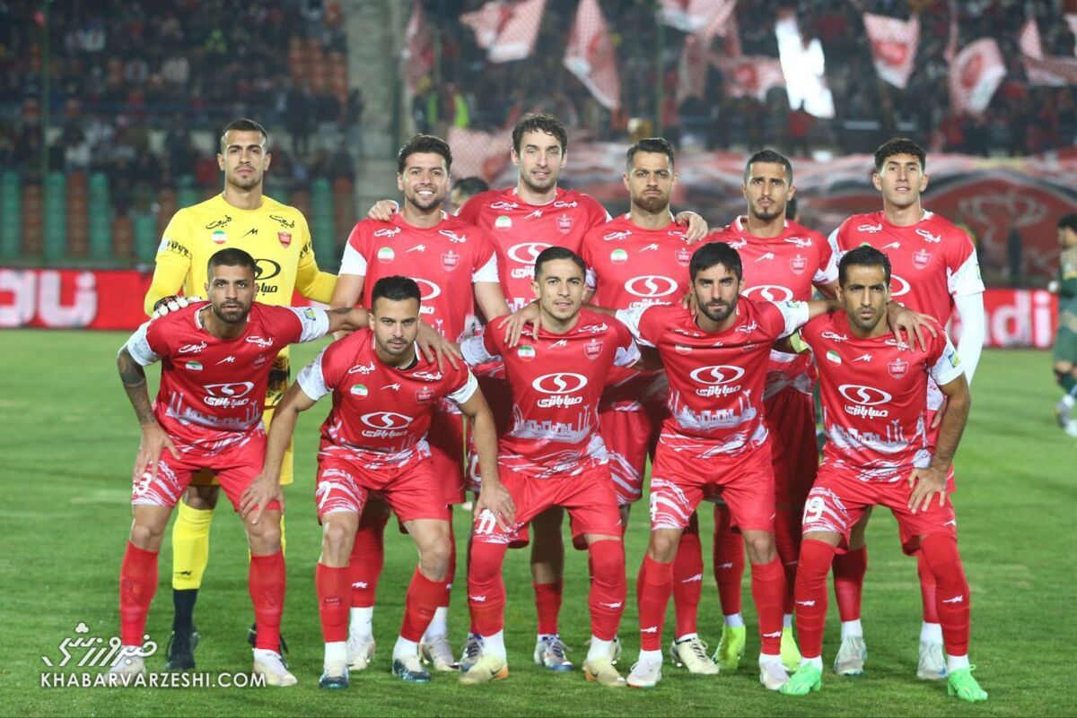 پرسپولیس با کمترین تغییر مقابل شمس آذر قزوین +عکس