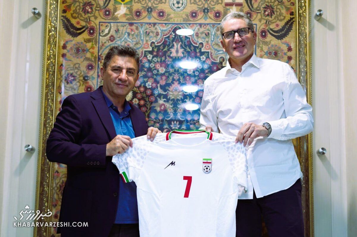 هدیه قلعهنویی به گاریدو/ نشست ویژه امیر با سرمربی پرسپولیس +عکس