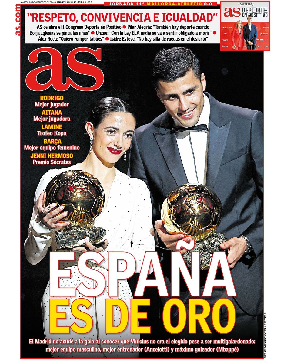 روزنامه آ اس| اسپانیای طلایی روزنامه آ اس| اسپانیای طلایی