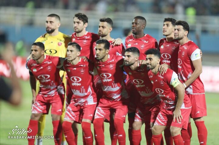 عکس تیمی پرسپولیس؛ استقلال خوزستان - پرسپولیس