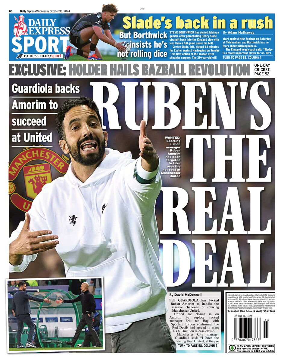 روزنامه اکسپرس| توافق واقعی روبن روزنامه اکسپرس| توافق واقعی روبن