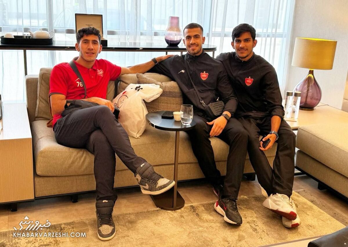 عکس| پرسپولیسیها در دبی خندیدند/ شکست استقلال فراموش شد