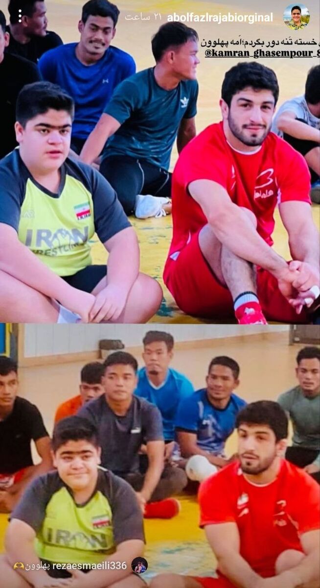 متن احساسی بازیگر سریال پایتخت برای کامران قاسمپور +عکس