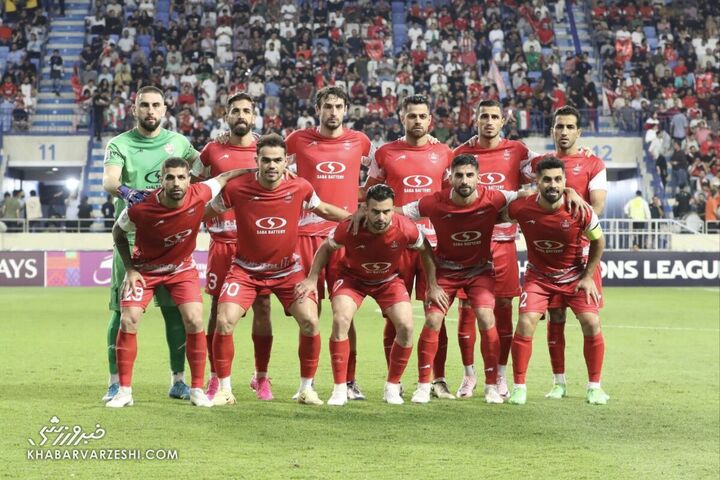 عکس تیمی پرسپولیس؛ پرسپولیس - الغرافه