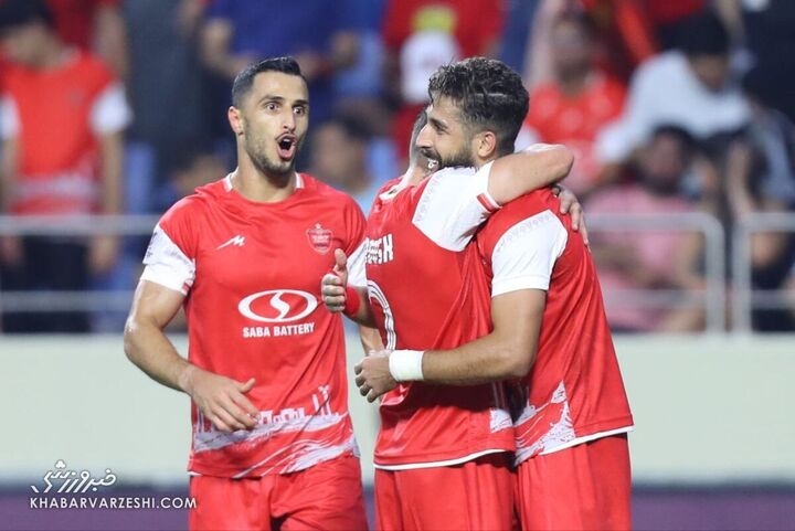 شادی گل فرشاد فرجی؛ پرسپولیس - الغرافه