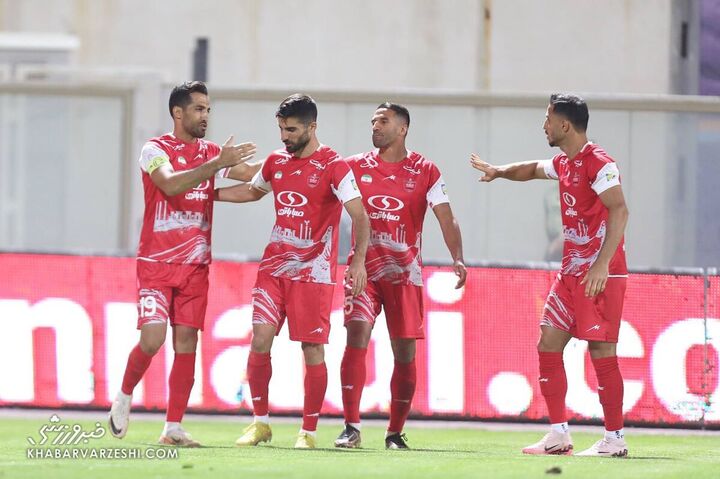 شادی گل وحید امیری؛ گل گهر - پرسپولیس