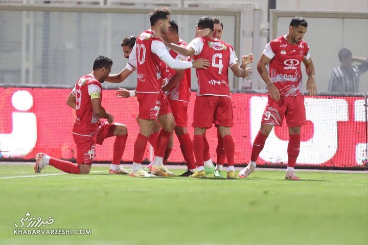 شادی گل وحید امیری؛ گل گهر - پرسپولیس