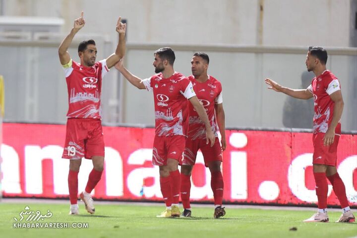 شادی گل وحید امیری؛ گل گهر - پرسپولیس