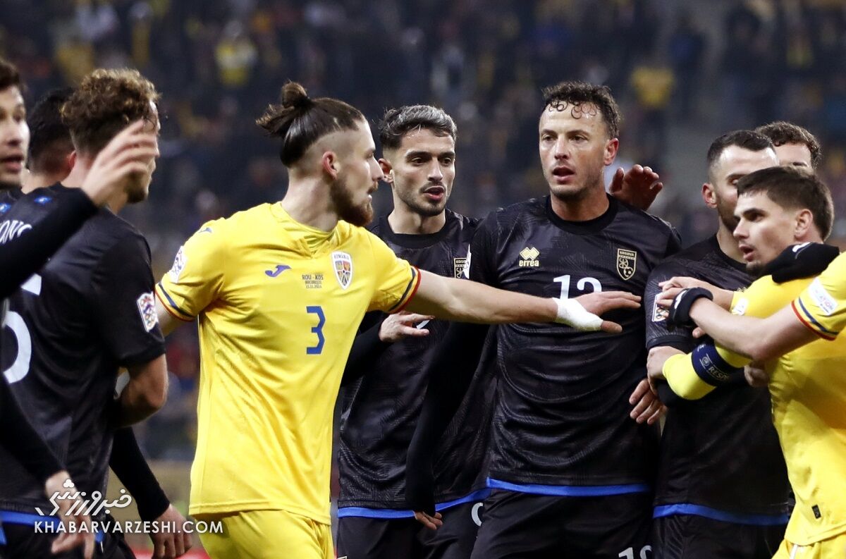 جنجال بزرگ در لیگ ملتهای اروپا؛ درگیری از روی سکوها به زمین کشیده شد/ مهمان دقیقه آخر زمین را ترک کرد! +تصاویر جنجال بزرگ در لیگ ملتهای اروپا؛ درگیری از روی سکوها به زمین کشیده شد/ مهمان دقیقه آخر زمین را ترک کرد! +تصاویر