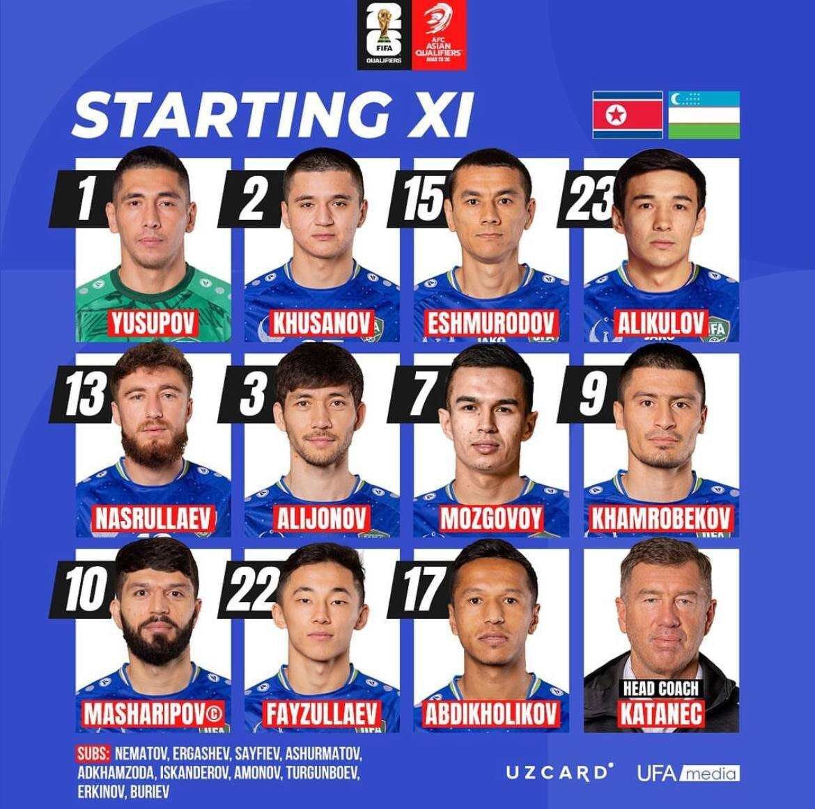 حضور ستاره استقلال در ترکیب تیم ملی ازبکستان