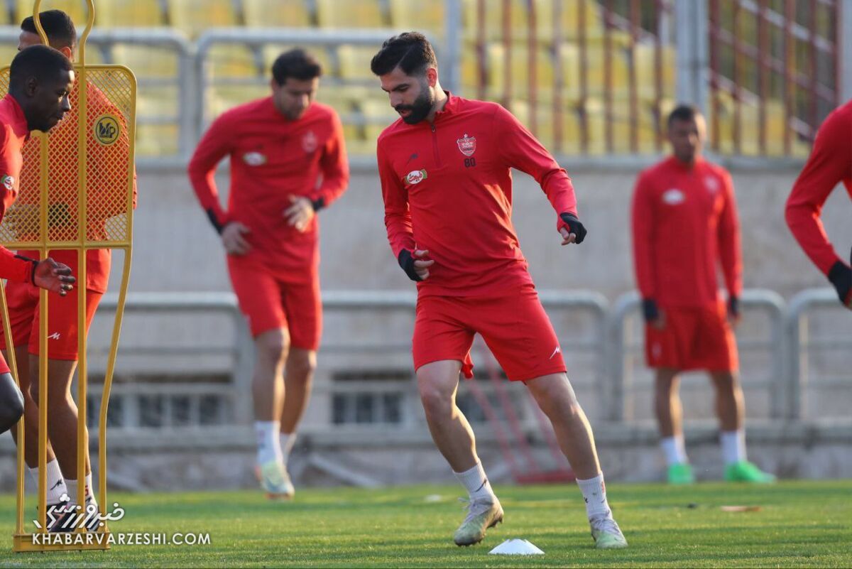 عقاب پرسپولیس به موقع برگشت/ سرخها رنگ جام حذفی گرفتند +عکس