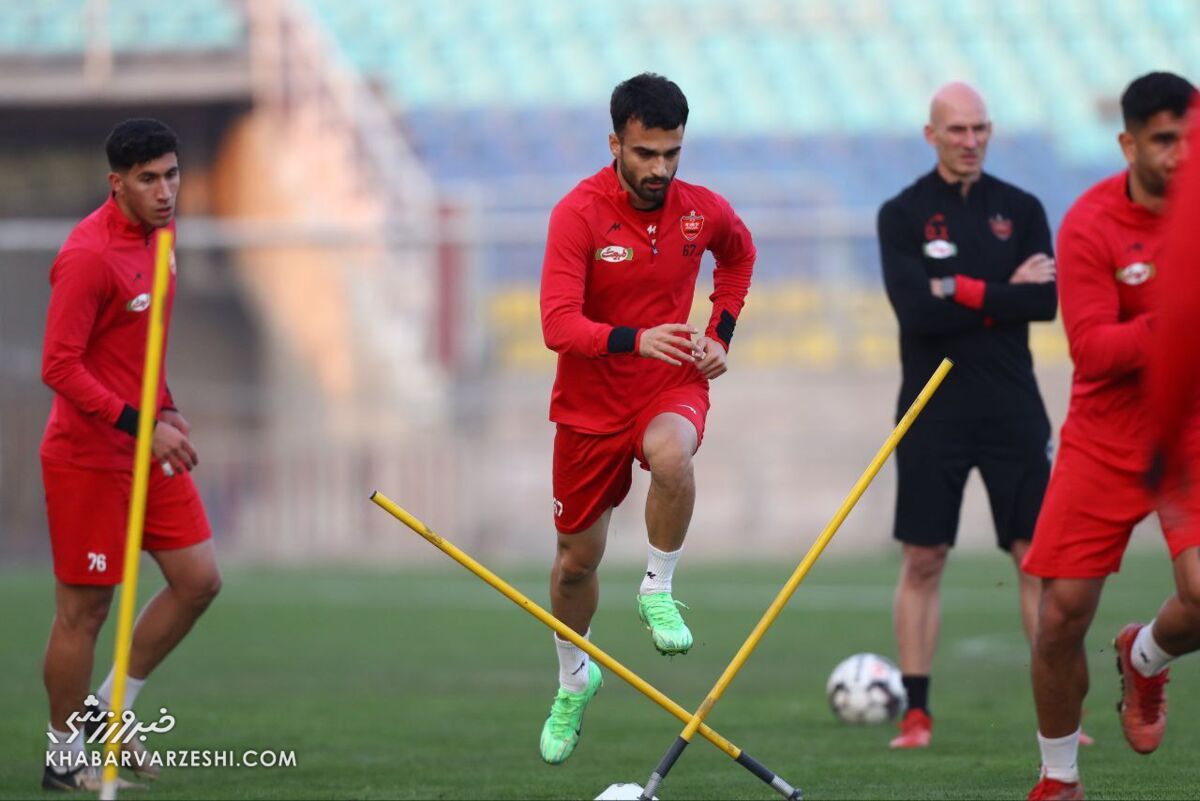 عقاب پرسپولیس به موقع برگشت/ سرخها رنگ جام حذفی گرفتند +عکس