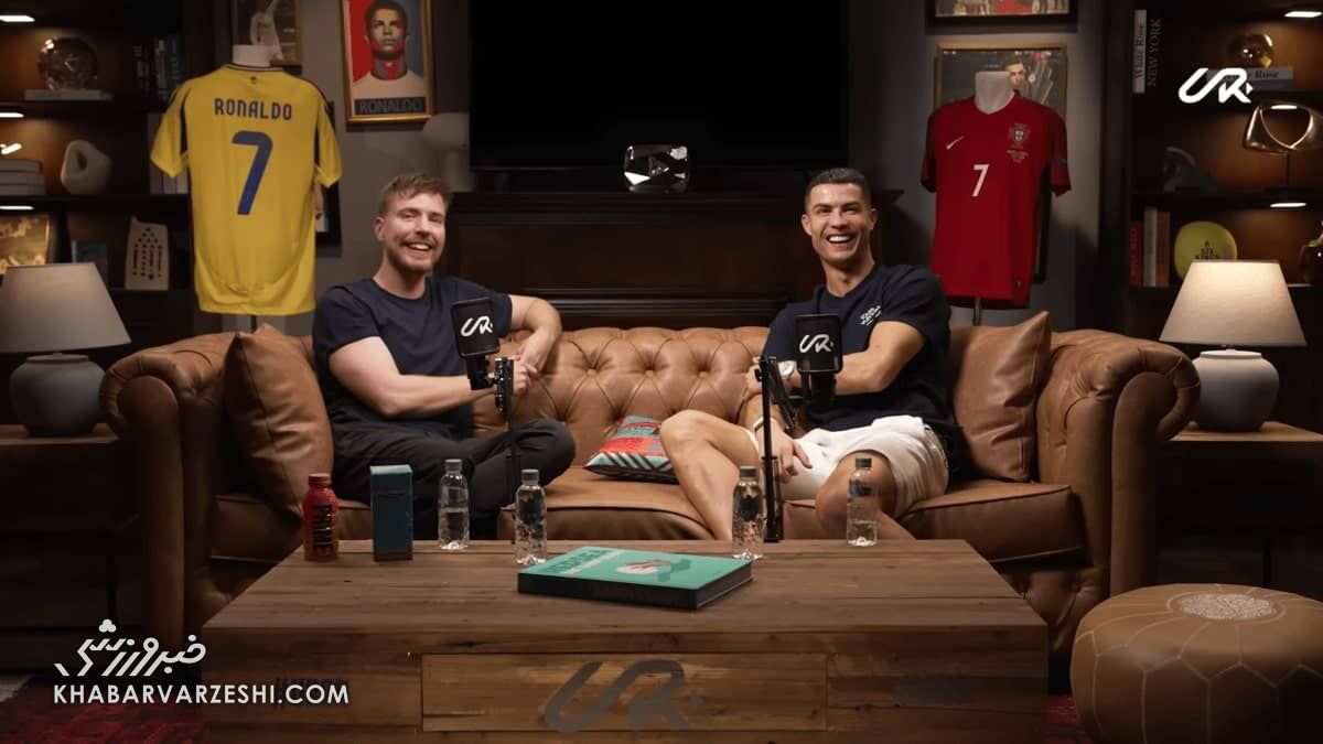 گفتوگوی متفاوت رونالدو با مستر بیست؛ «دِ بست» مقابل «دِ بیست»!/ رونالدو: فکر کنم ۱۰۰ سال زندگی خواهم کرد/ شاید روزی با کریستیانو جونیور همبازی شوم