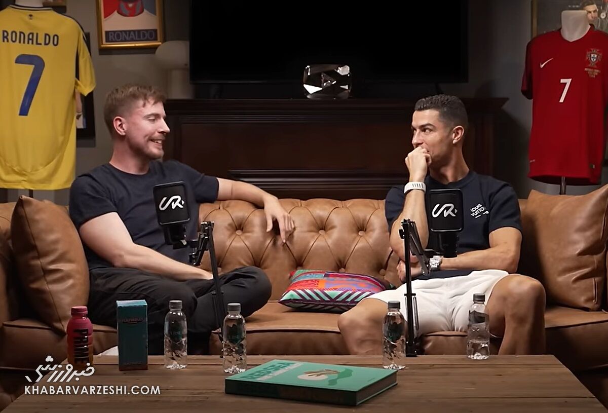 گفتوگوی متفاوت رونالدو با مستر بیست؛ «دِ بست» مقابل «دِ بیست»!/ رونالدو: فکر کنم ۱۰۰ سال زندگی خواهم کرد/ شاید روزی با کریستیانو جونیور همبازی شوم