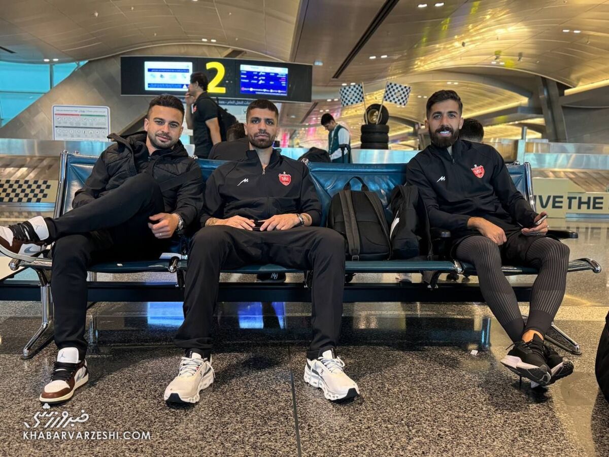 کاروان پرسپولیس به دوحه رسید +عکس کاروان پرسپولیس به دوحه رسید +عکس