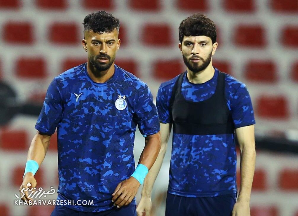 عکس| رامین رضاییان آماده شکار پاختاکور/ دلبری یاغی بزرگ با دو مچبند آبی