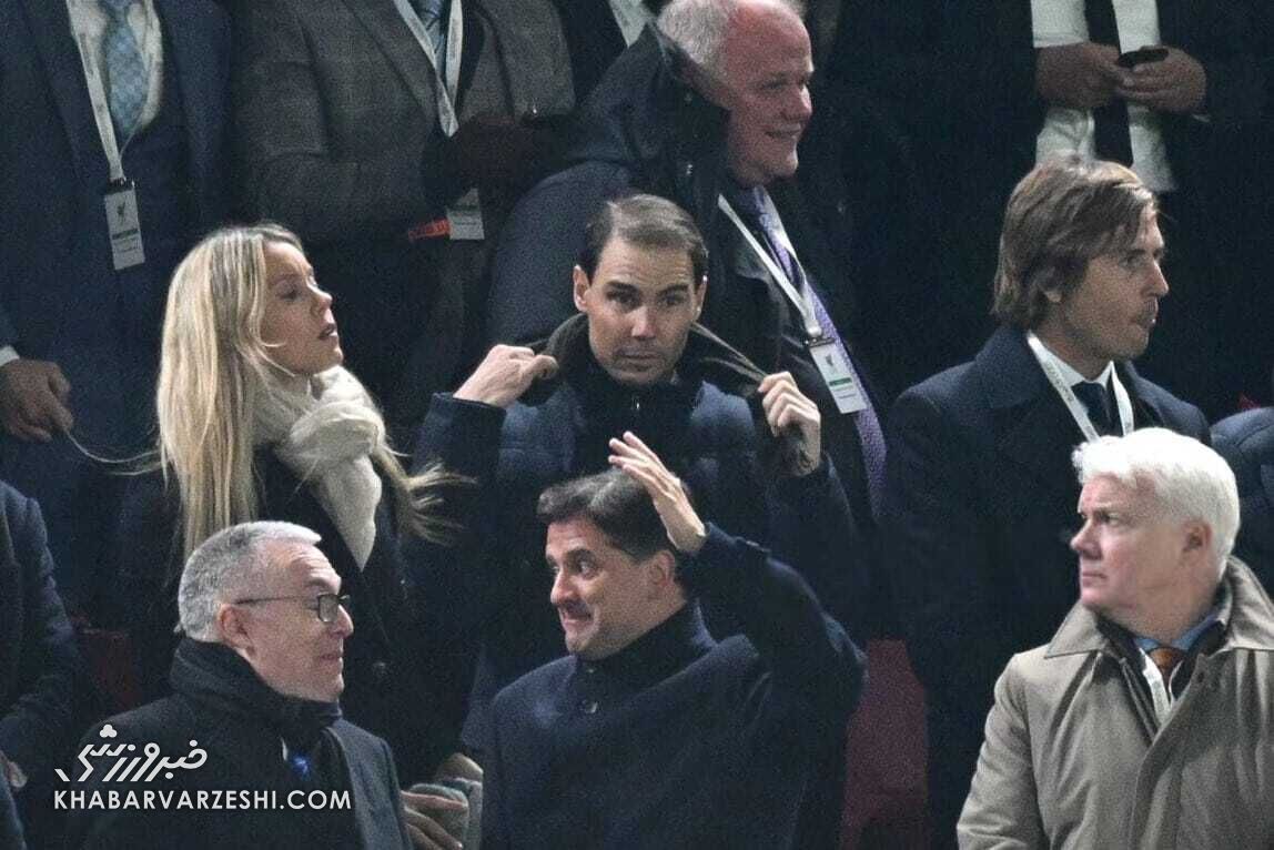 روز تلخ و شیرین اسطوره تنیس؛ از ملاقات با گواردیولا و سیتیزنها تا تماشای شکست رئال مادرید در آنفیلد +تصاویر