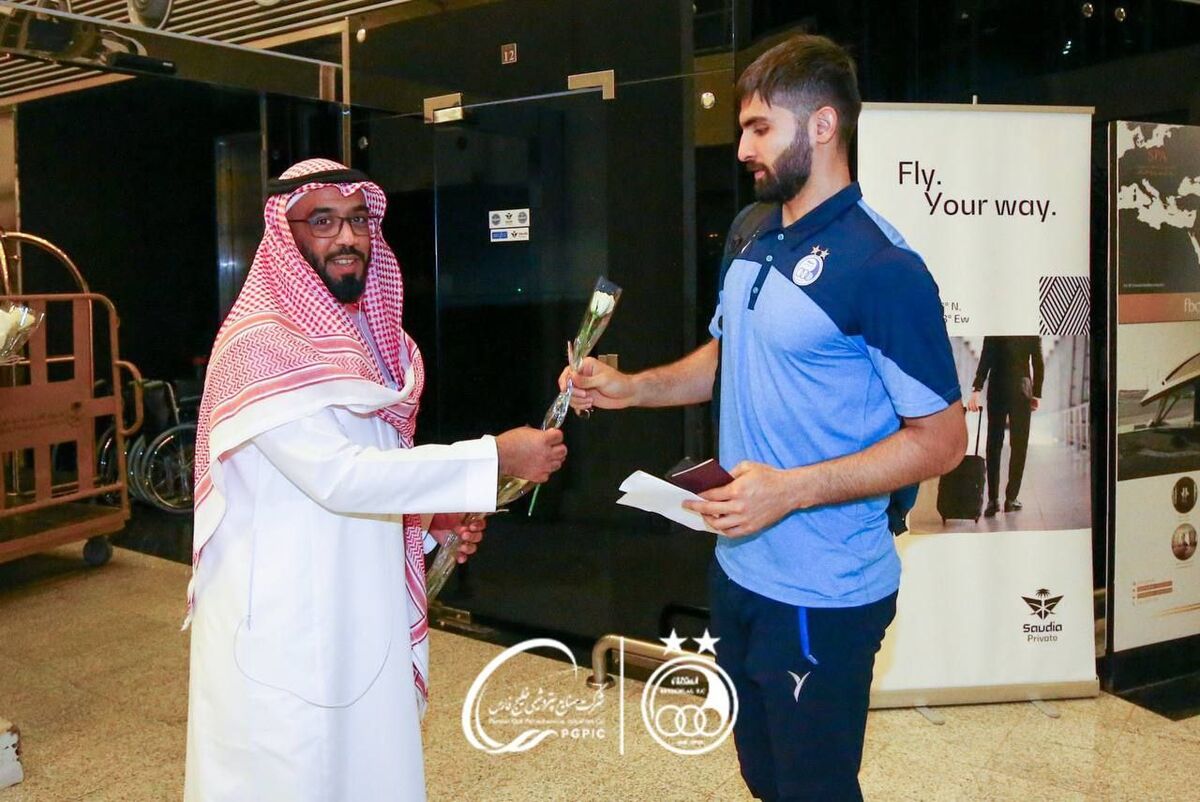 استقبال از استقلال به سبک عربستانیها +تصاویر