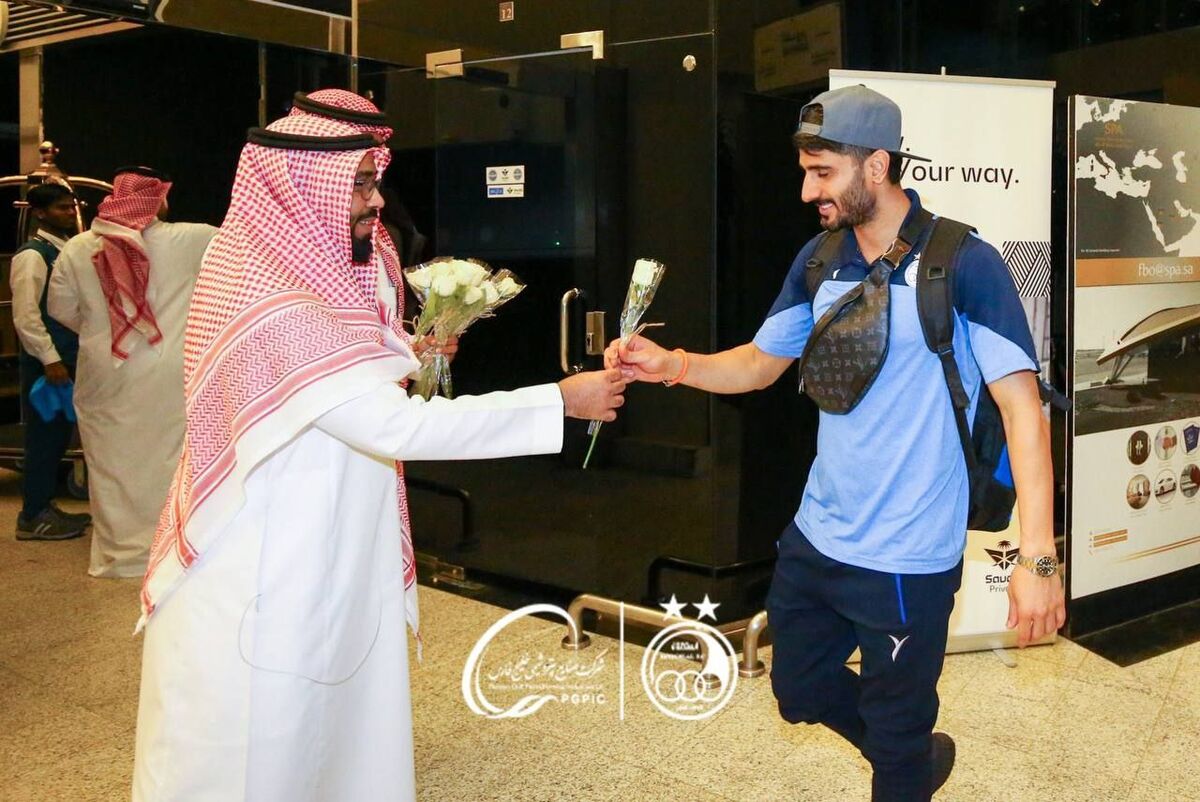 استقبال از استقلال به سبک عربستانیها +تصاویر