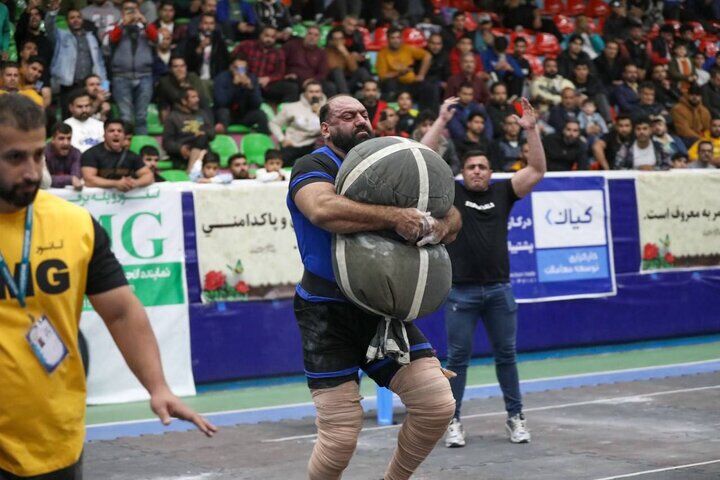 قوی‌ترین مرد ایران انتخاب شد/ نفر اول مسابقات مردان آهنین +عکس