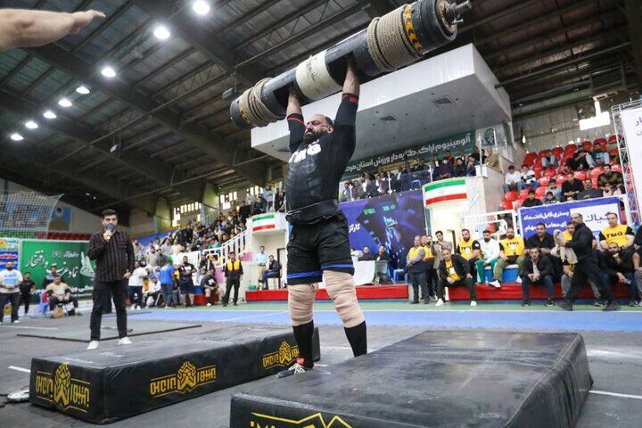 قویترین مرد ایران انتخاب شد/ نفر اول مسابقات مردان آهنین +عکس