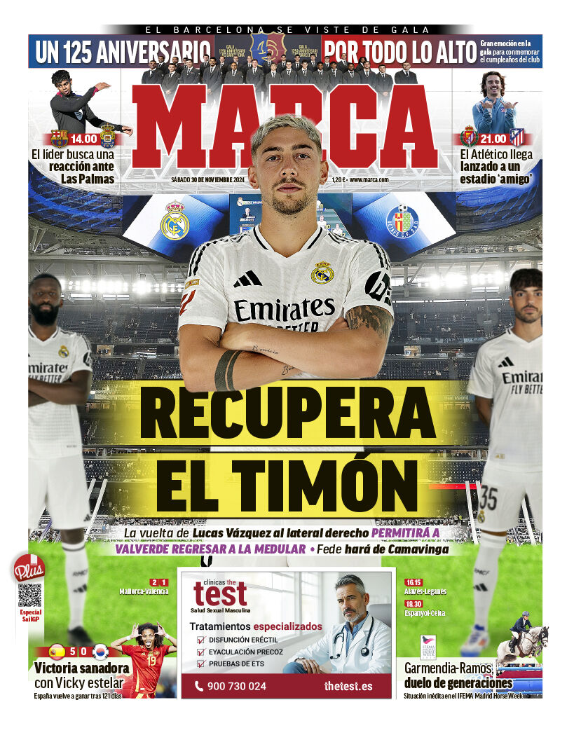 روزنامه مارکا| سکان را پس میگیرد روزنامه مارکا| سکان را پس میگیرد