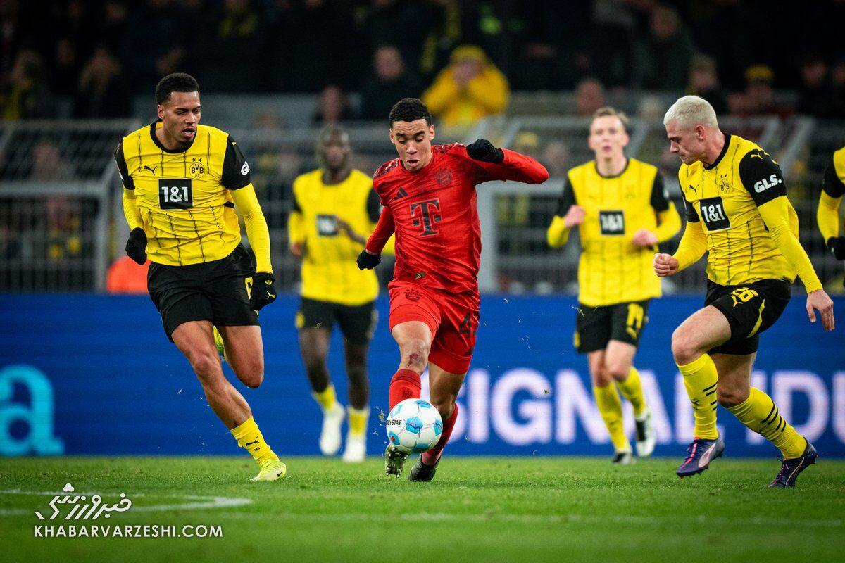 فرار بایرن از شکست در درکلاسیکر/ اتفاق تاریخی برای دورتموند رخ نداد فرار بایرن از شکست در درکلاسیکر/ اتفاق تاریخی برای دورتموند رخ نداد