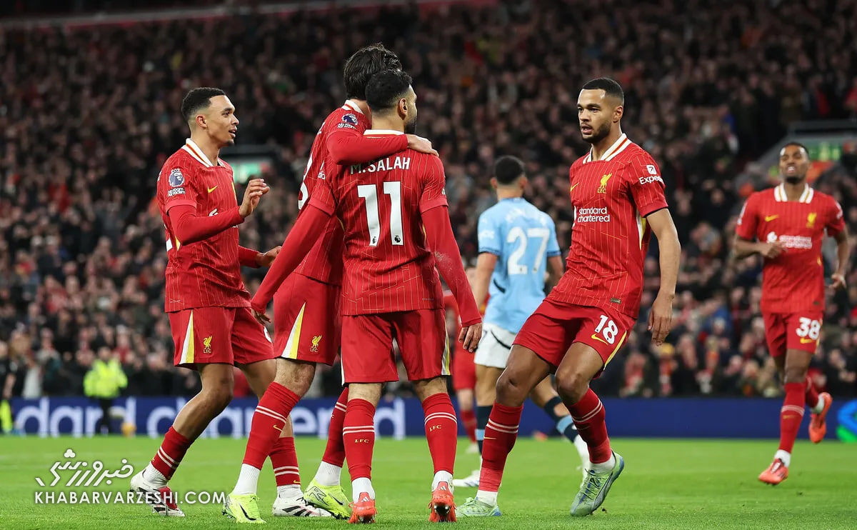 سیتی در آنفیلد هم زانو زد/ شکوهِ لیورپول با آرنه ادامه دارد... سیتی در آنفیلد هم زانو زد/ شکوهِ لیورپول با آرنه ادامه دارد...