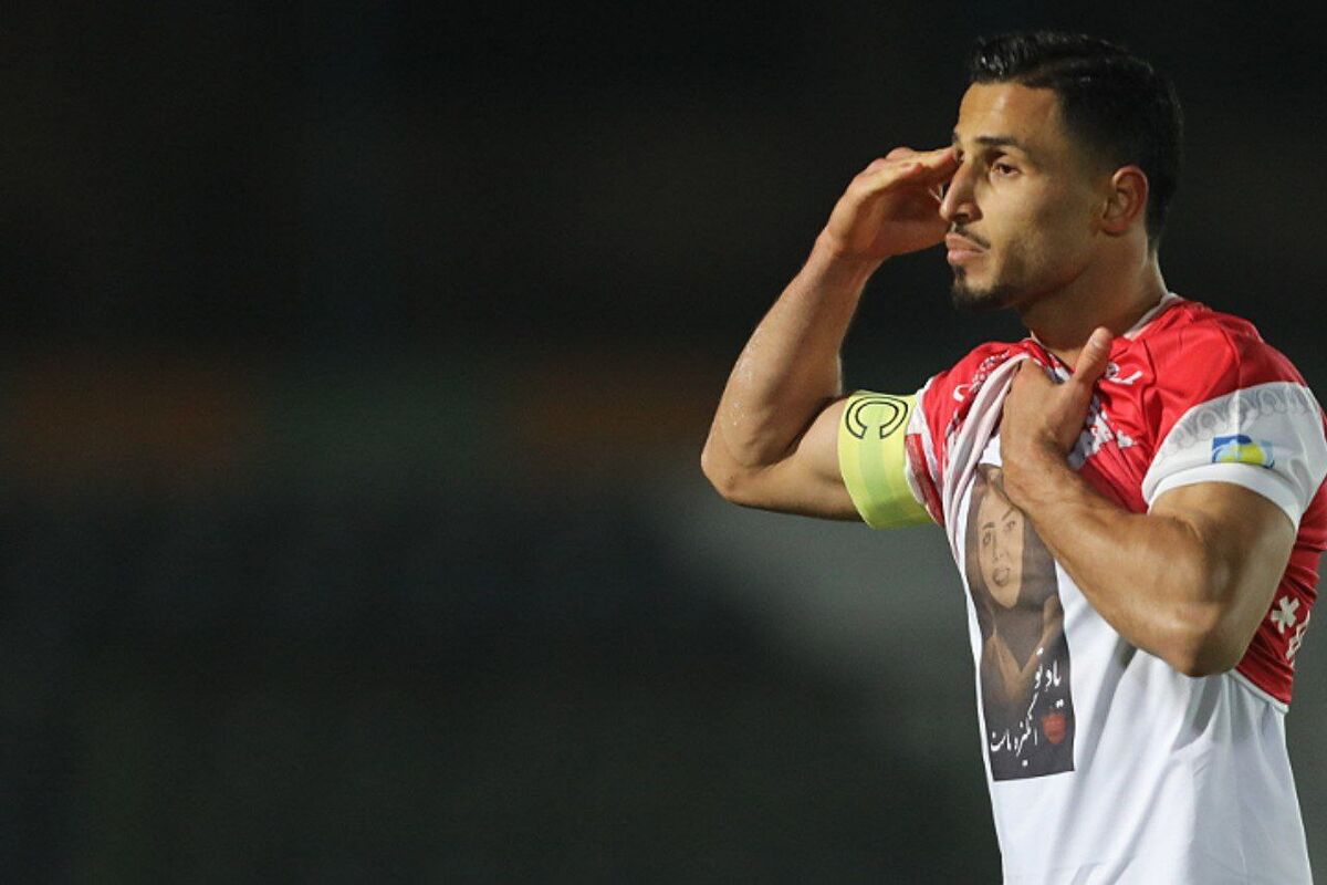 گل تلخ علیپور به یاد خاطره تلخ + عکس