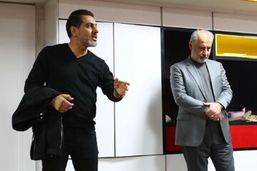 خواسته نهایی وحید هاشمیان از درویش درباره اوریه/ مدیرعامل شخصاً به دیدار سرمربی پرسپولیس رفت +عکس