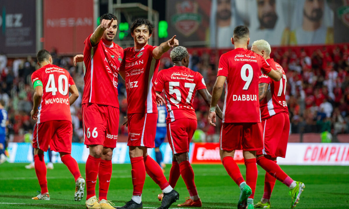 سردار آزمون؛ همان همیشگی/ هشتمین گل سردار ایرانی برای تیم اماراتی + ویدئو سردار آزمون؛ همان همیشگی/ هشتمین گل سردار ایرانی برای تیم اماراتی + ویدئو