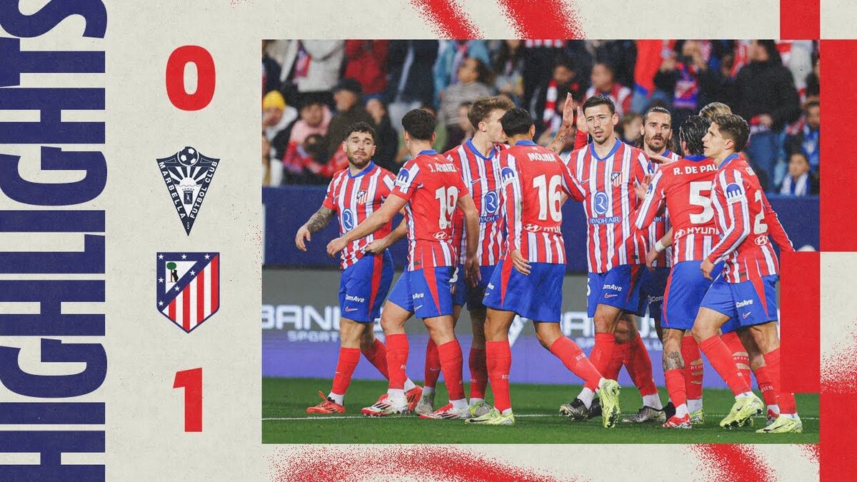 خلاصه بازی ماربیا ۰ - اتلتیکومادرید ۱ / پیروزی سخت سیمئونه در جام حذفی اسپانیا خلاصه بازی ماربیا ۰ - اتلتیکومادرید ۱ / پیروزی سخت سیمئونه در جام حذفی اسپانیا