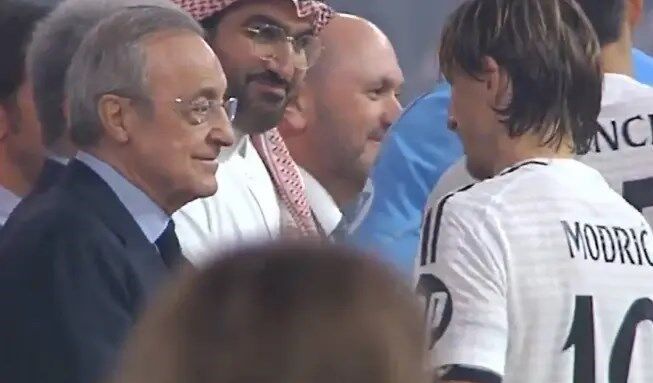 دلداری رئیس رئال به کاپیتان! دلداری رئیس رئال به کاپیتان!