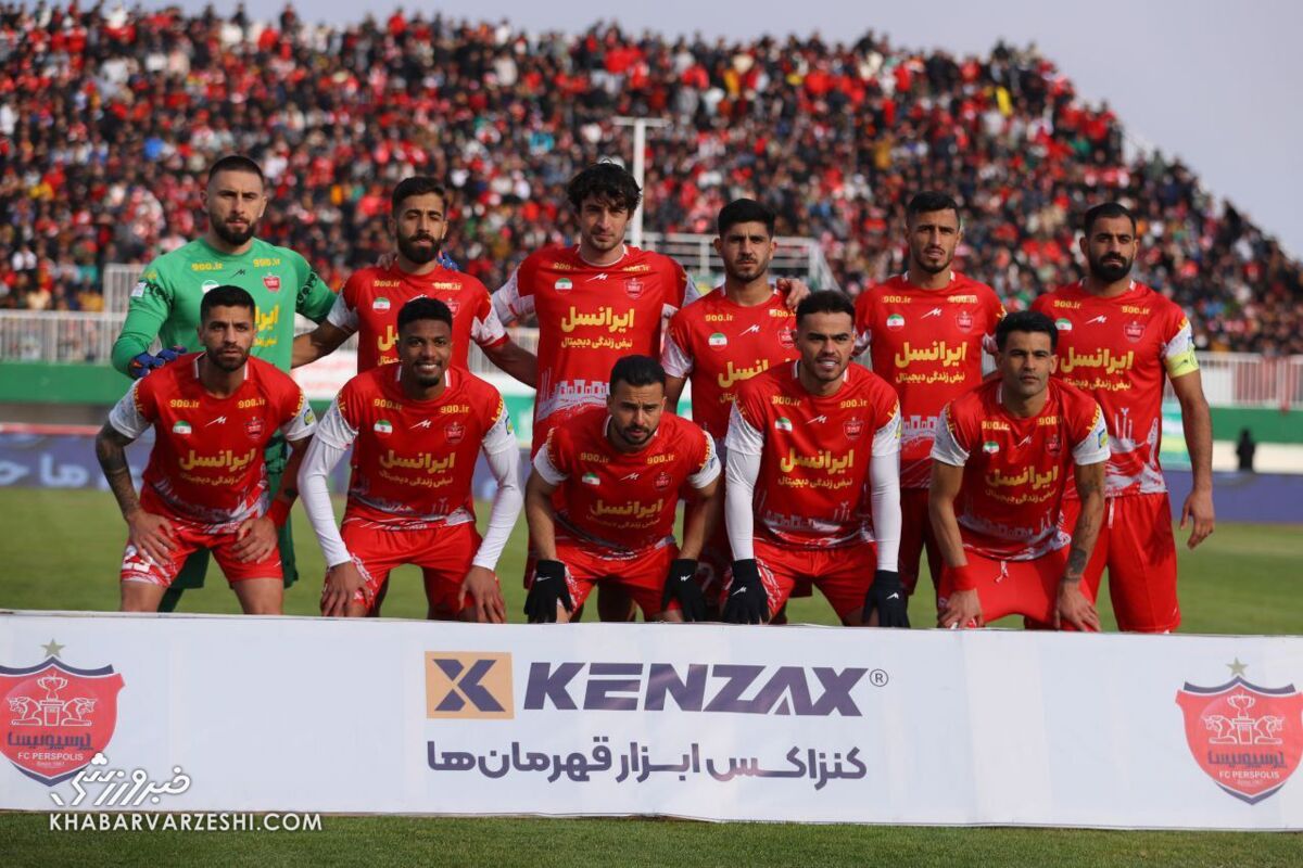 پرسپولیس با ۲ تغییر اجباری، دوباره برابر سپاهان +عکس