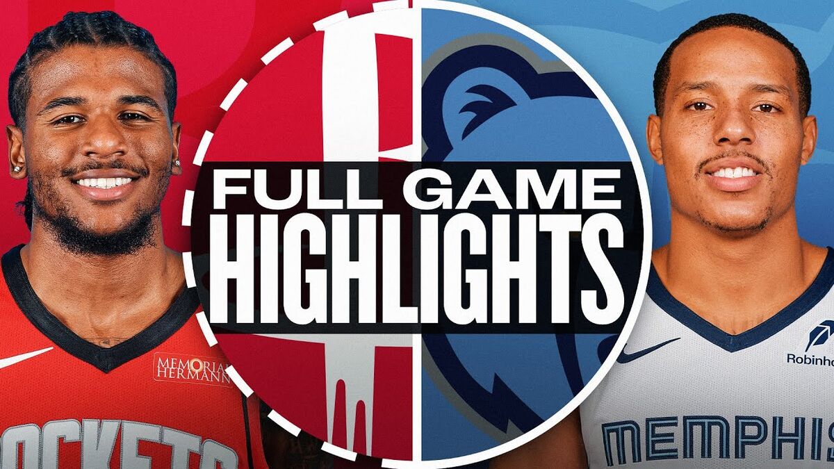 ویدیو| خلاصه بسکتبال ممفیس گریزلیز - هیوستون راکتس ویدیو| خلاصه بسکتبال ممفیس گریزلیز - هیوستون راکتس