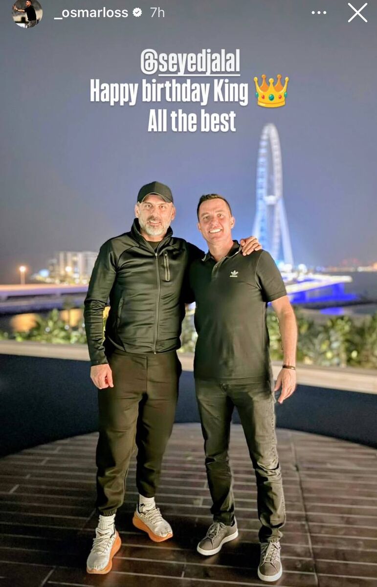 تبریک تولد سرمربی سابق پرسپولیس به کاپیتان سابق پرسپولیس!