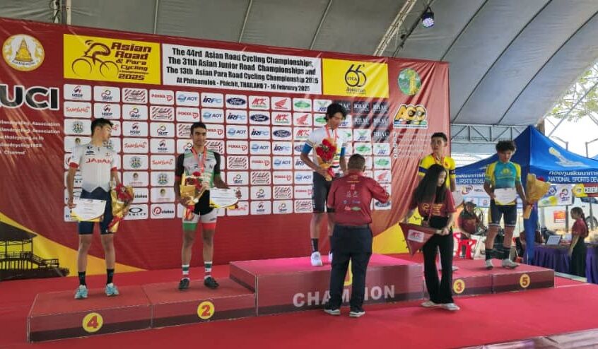 رکابزن جوان ایرانی دومین مدال آسیایی را هم گرفت رکابزن جوان ایرانی دومین مدال آسیایی را هم گرفت