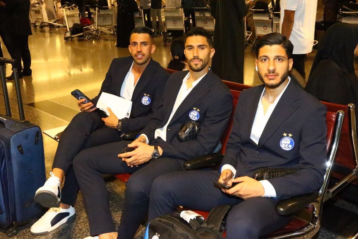 خوش تیپ های آبی به دوحه رسیدند! خوش تیپ های آبی به دوحه رسیدند!