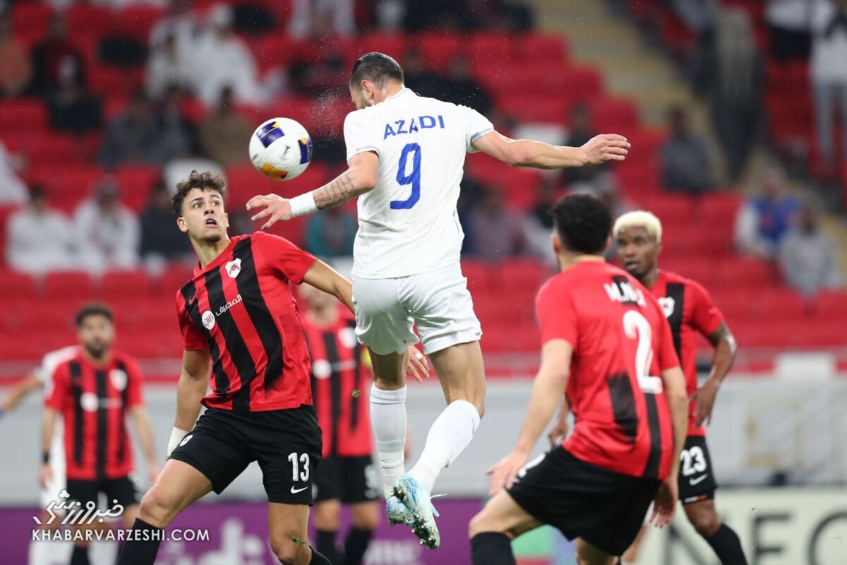 گل اول استقلال؛ گل محمدرضا آزادی با چاشنی پرش، سینه و VAR +فیلم گل اول استقلال؛ گل محمدرضا آزادی با چاشنی پرش، سینه و VAR +فیلم