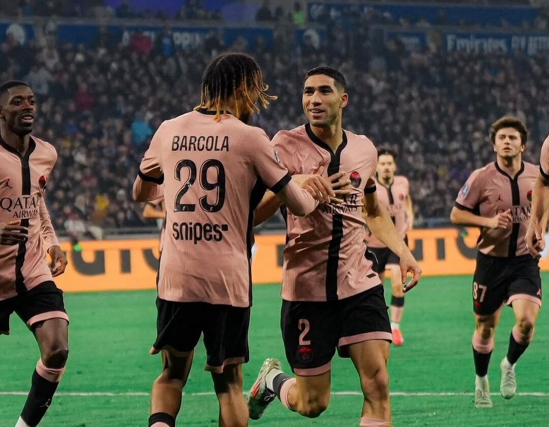 پیروزی دشوار PSG با درخشش حکیمی پیروزی دشوار PSG با درخشش حکیمی